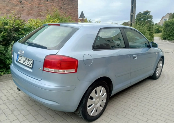 Audi A3 cena 18800 przebieg: 225000, rok produkcji 2006 z Wysokie Mazowieckie małe 407